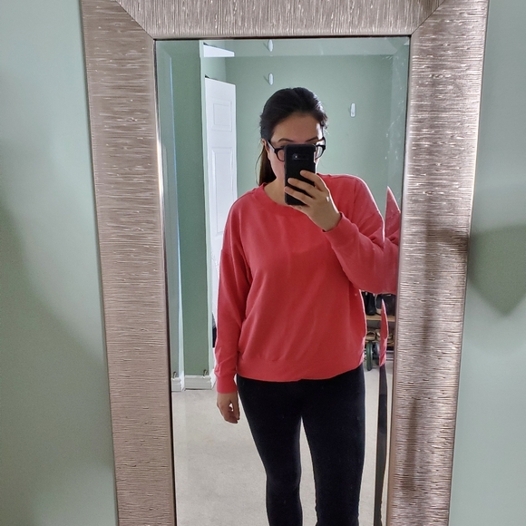 Uniqlo cotton tangerine crew neck sweater … - Picture 4 of 9